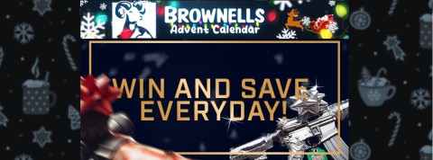 Stai seguendo il Calendario dell'Avvento di Brownells?