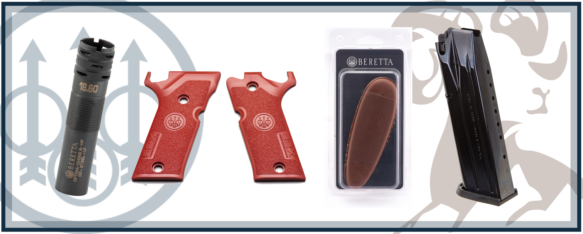 Oltre 300 accessori Beretta ora disponibili su Brownells.it